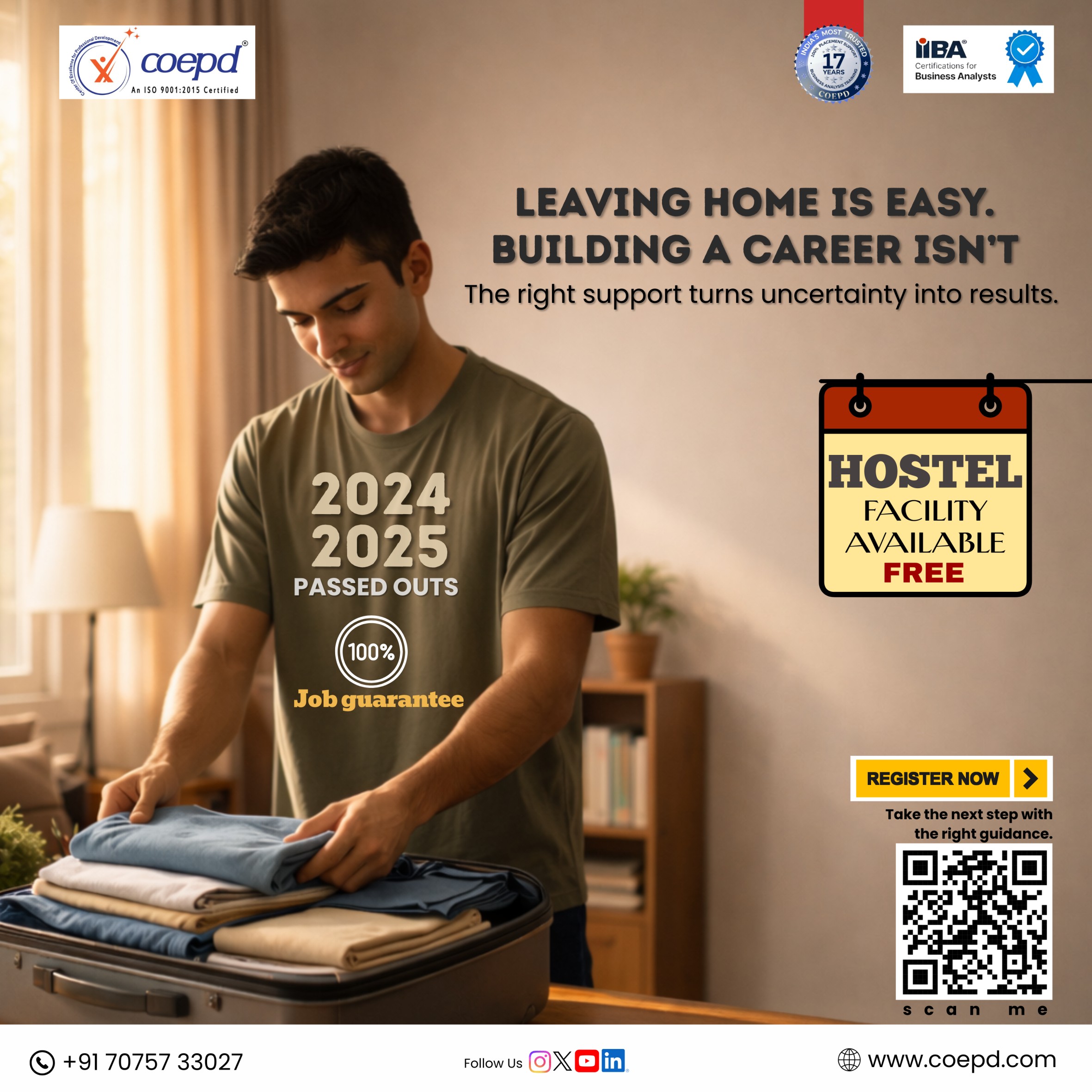 “Build Your Career With Confidence After Graduation.”