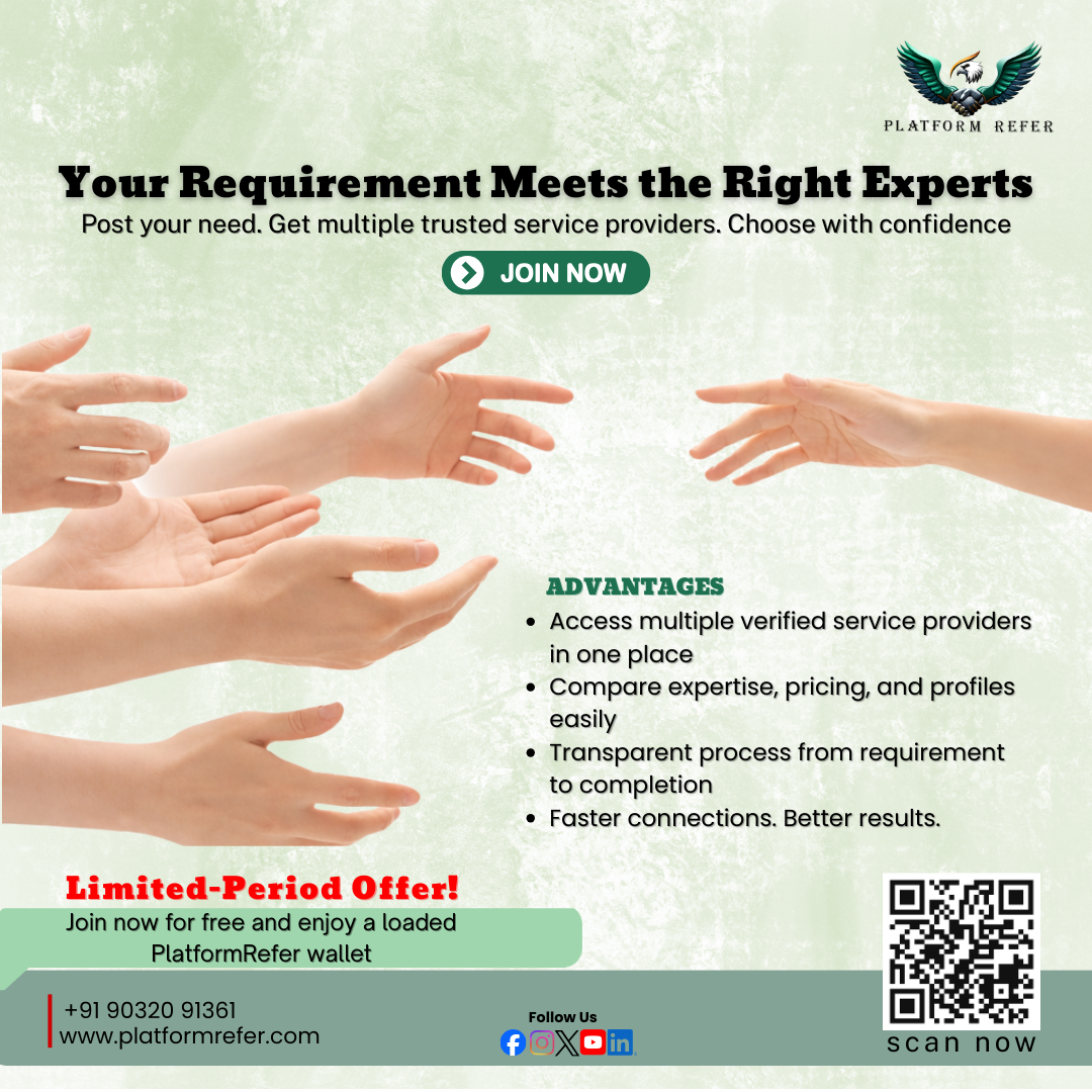 Post Your Need. Get Trusted Experts. Decide with Confidence.